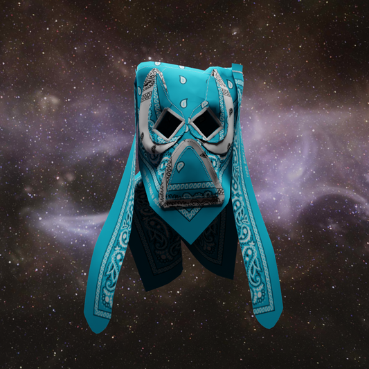 BANDANNA MASK TURQUOISE